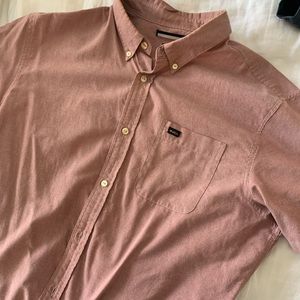 RVCA button down short-sleeve shirt